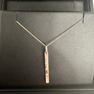 Dana Rebecca Zoe Louise Interval charm + Dana Rebecca 15K Yellow Gold Chain